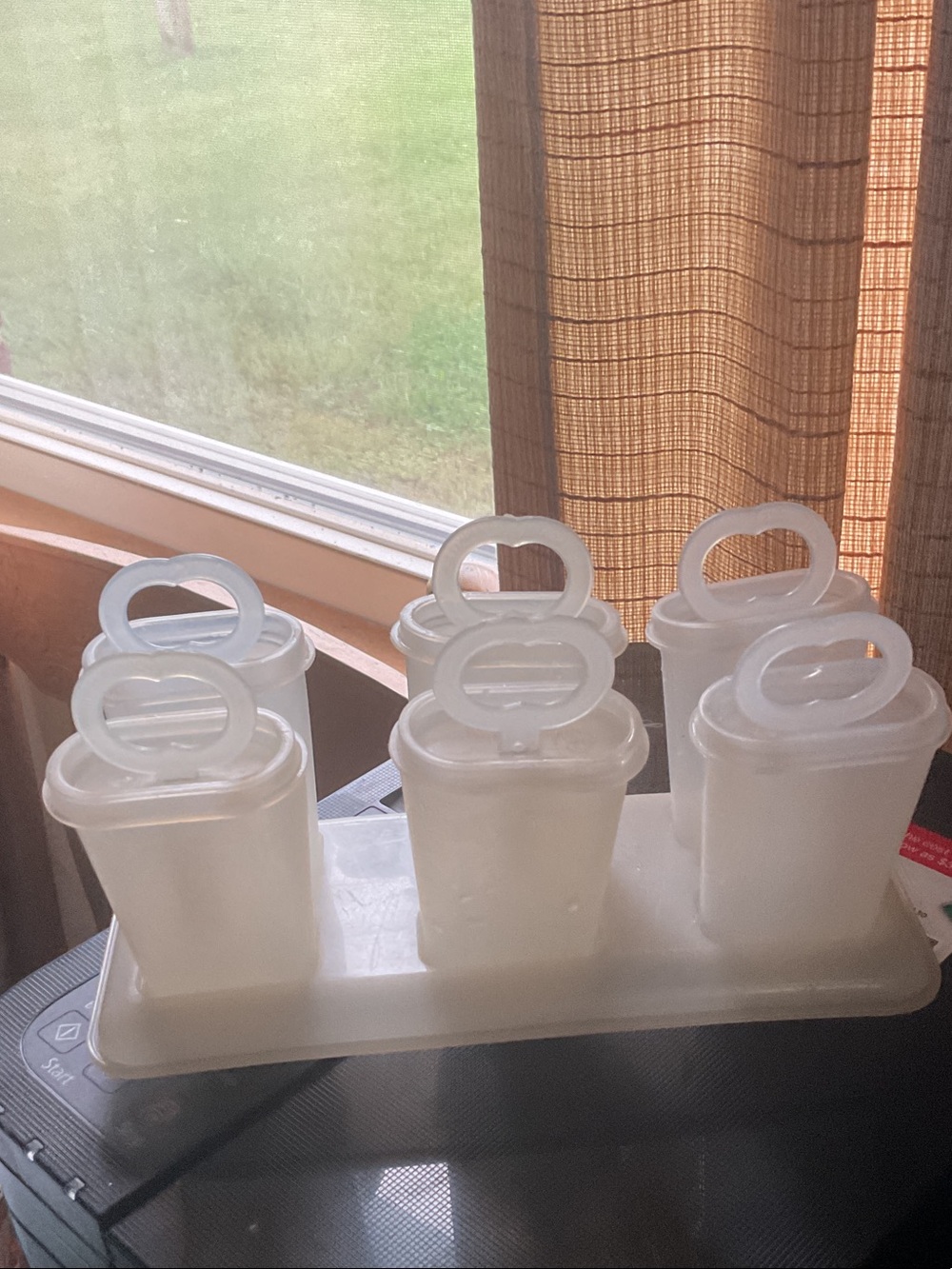 Tupperware vintage popsicle molds